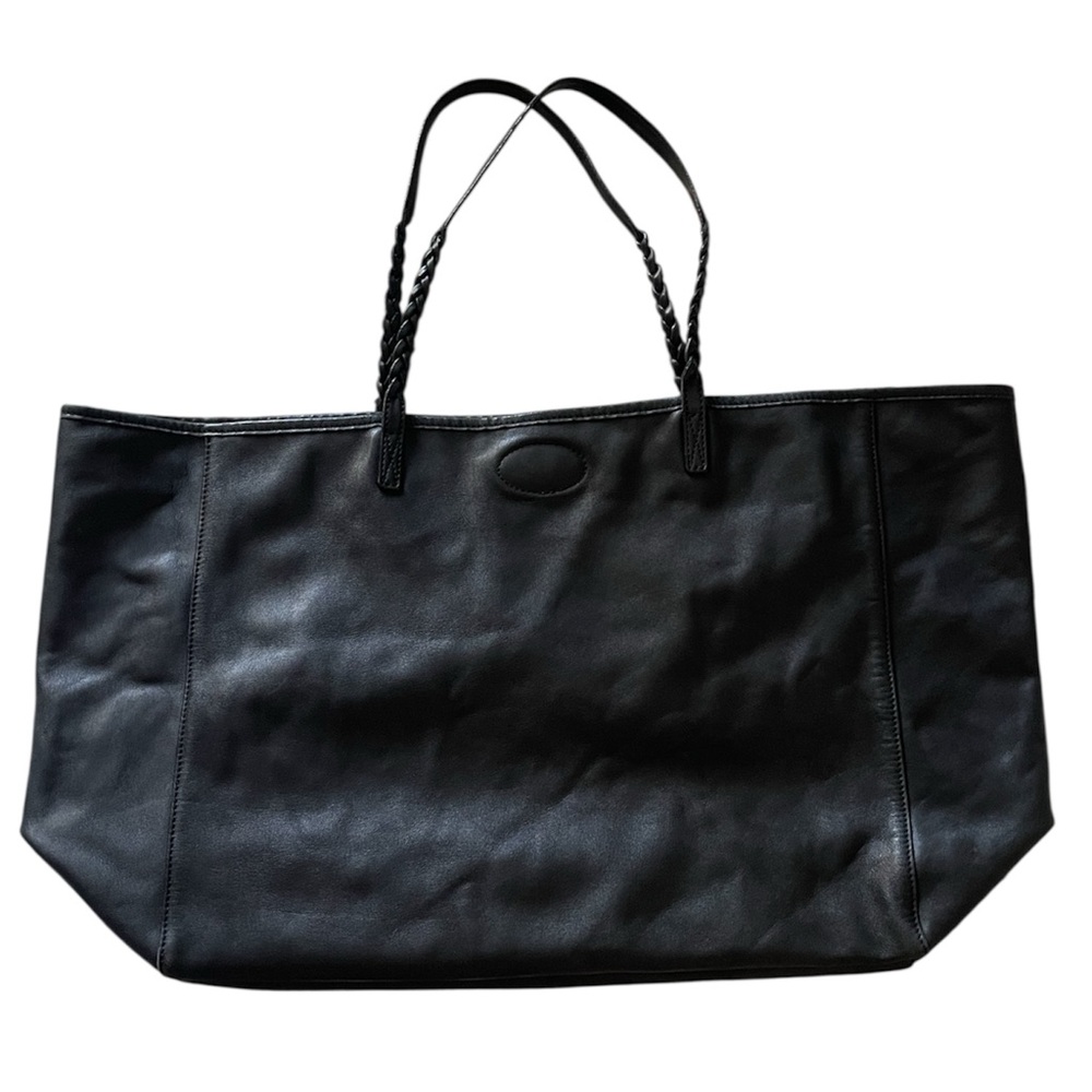 Mulberry Bayswater Large Black Leather Tote - Picture 2 of 14